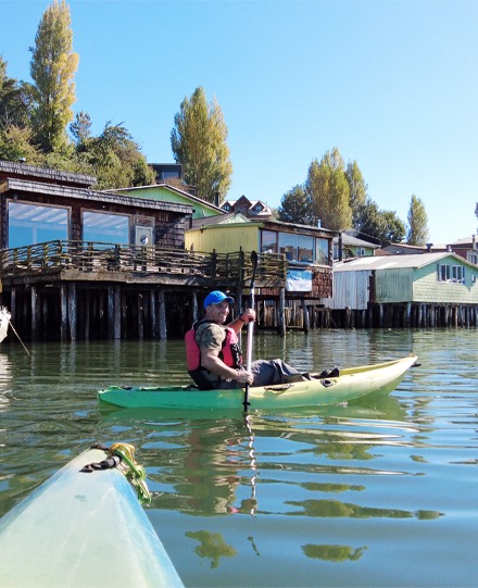Kayak en Chiloe