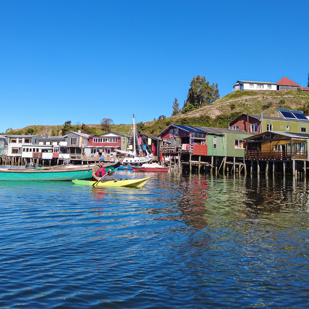 kayak en chiloe