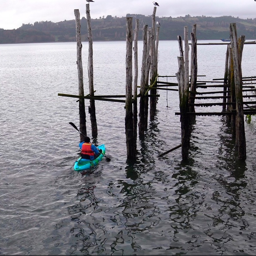 kayak en palafitos